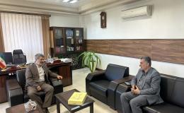 دیدار سرپرست شورای هماهنگی مبارزه با موادمخدر با رئیس کل دادگستری استان گیلان