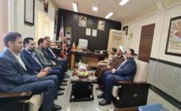 دیدار دبیر شورای هماهنگی مبارزه با مواد مخدر اردبیل با فرمانده مرزبانی استان
