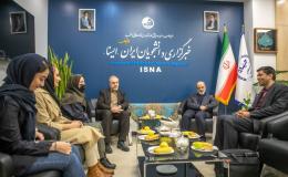 بازدید نماینده رئیس&zwnj;جمهور و دبیرکل ستاد مبارزه با موادمخدر از خبرگزاری ایسنا + تصاویر