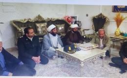 دیدار مسئولان استان چهارمحال و بختیاری با خانواده شهید سعیدی