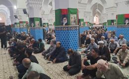 برگزاری میز خدمت پیشگیری از اعتیاد در محل برگزاری نماز جمعه شهر یزد