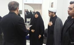 دیدار دبیر شورای هماهنگی مبارزه با موادمخدر بوشهر با خانواده شهید احمدی