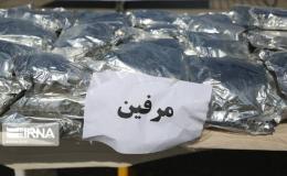 پلیس هرمزگان بیش از ۲تن مرفین در میناب کشف کرد