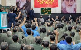 برگزاری مراسم عزاداری حسینی مددجویان مرکز درمانی و بازپروری طلوع سبز