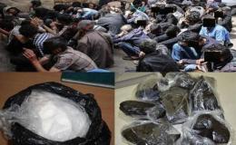 کشف بیش از ۱۵۳ کیلو گرم مواد مخدر در شهرستان لنگرود