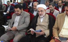 آئین غبار روبی مزار شهدای والامقام عرصه مباره بامواد مخدر در مازندران