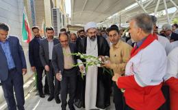 عطر افشانی و غبارروبی گلزار شهدای شهرستان زاهدان