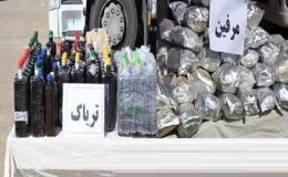 ۱۶۴ کیلو مواد مخدر زیر بار گندم کشف شد