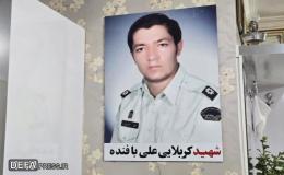 دیدار اعضای کانون خادمین شهدای گمنام با خانواده شهید مبارزه با موادمخدر