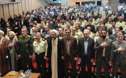 برگزاری مراسم تکریم و معارفه فرمانده انتظامی شهرستان رودسر