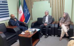 حضور مدیرکل حقوقی و امورمجلس ستاد مبارزه با موادمخدر در خبرگزاری ایسنا