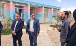 بازدید دبیر شورای هماهنگی مبارزه با مواد مخدر استان و فرماندار خاتم از کمپ ترک اعتیاد شهرستان