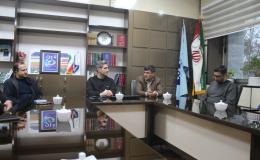 نشست تبیینی با پرسنل اداره کل ارتباطات زیرساخت استان برگزار شد
