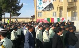 برگزاری مراسم تشییع پیکر پاک شهید مدافع امنیت در یزد