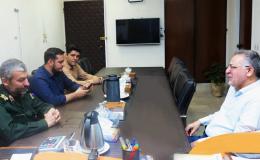 دیدار دبیر شورای هماهنگی مبارزه با مواد مخدر استان سمنان و مدیرکل حفظ آثار و نشر ارزش&zwnj;های دفاع مقدس