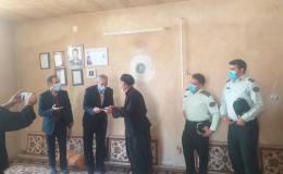 تجلیل خانواده شهید مبارزه با مواد مخدر در کرمانشاه