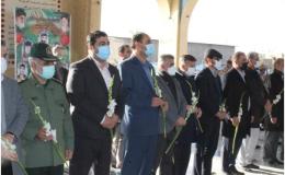 گلباران گلزار شهدای انقلاب اسلامی و تجدید میثاق باآرمانهای امام و انقلاب