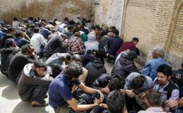 ۳۰۰ معتاد متجاهر در البرز جمع آوری شدند
