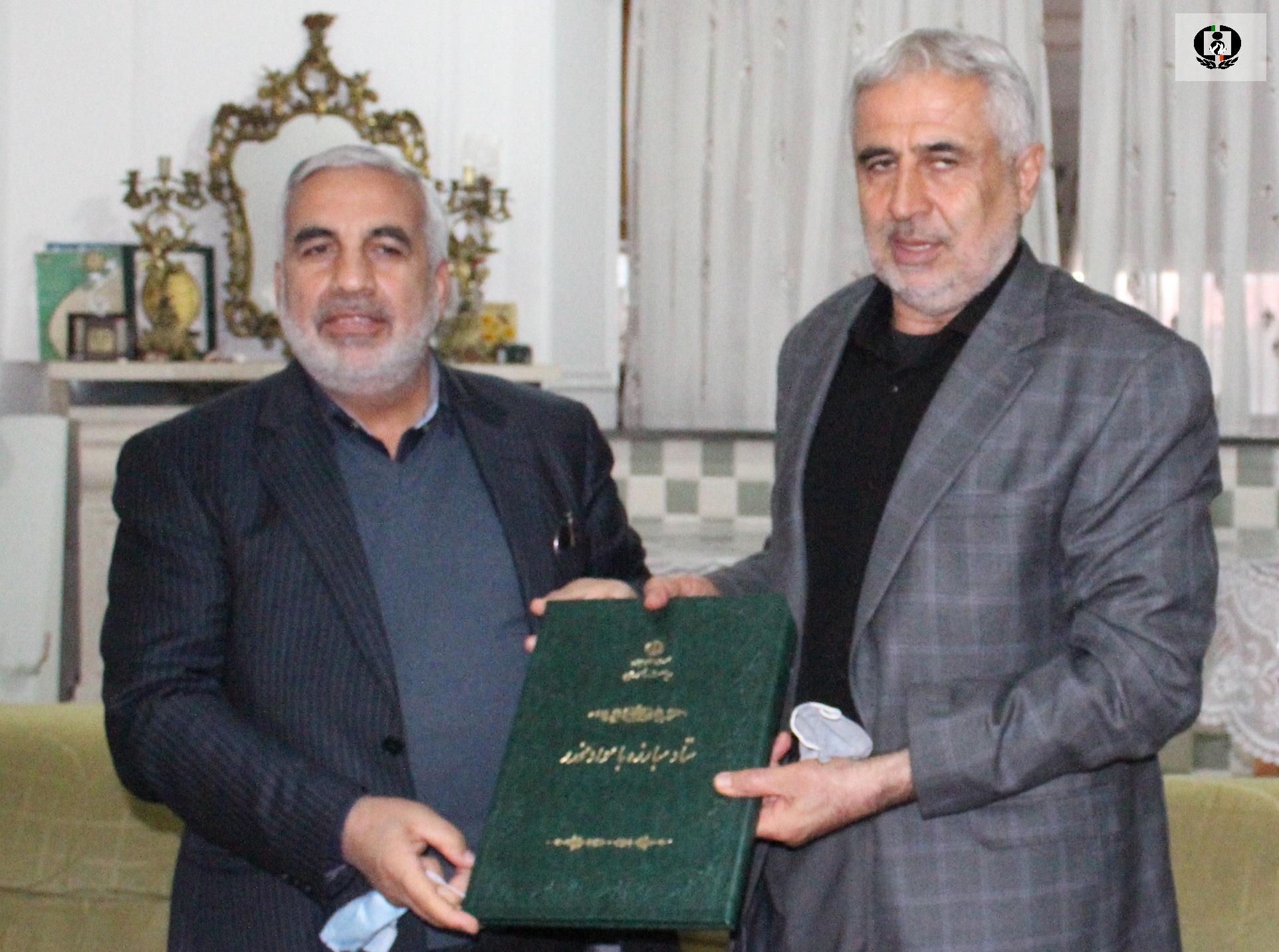 تقدیر دبیرکل ستاد مبارزه با مواد مخدر از جانباز سرافراز سردار حسن نیا