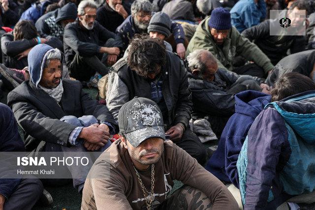 جمع&zwnj;آوری ۱۰۰۰ معتاد متجاهر در سیستان و بلوچستان