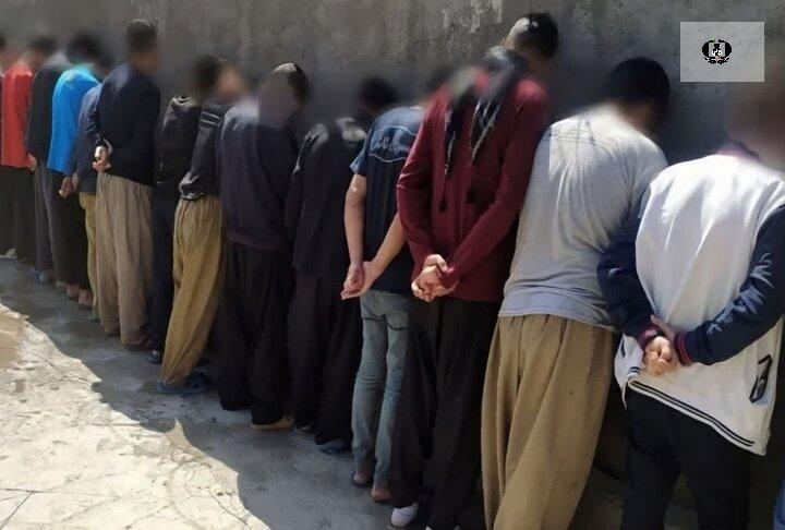 دستگیری ۳۹ معتاد پرخطر و کشف بیش از نیم کیلوگرم انواع موادمخدر در مرند