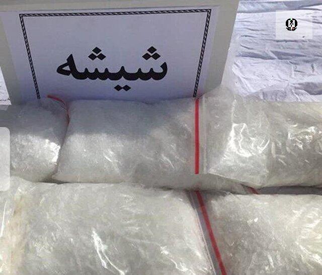 کشف ۴ کیلوگرم ماده مخدر شیشه در چهارباغ البرز