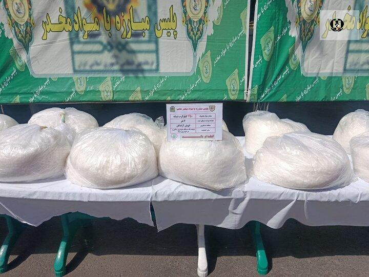محموله ۱۳۴ کیلویی حشیش در اصفهان توقیف شد