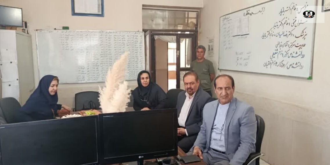 نظارت مستقیم بر خدمات مرکز ماده 16 شهرستان بجنورد