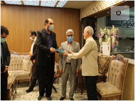 تجلیل از خانواده شهید مبارزه با موادمخدر استان قزوین