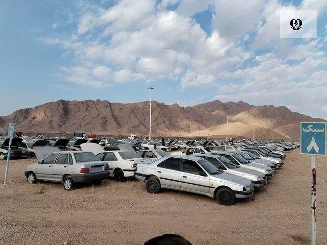 مزایده ۱۴۰۰ خودروی توقیفی؛ آبان&zwnj;ماه در استان کرمان
