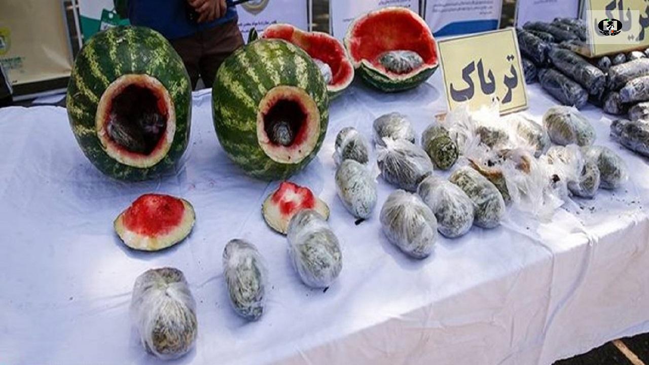 کشف تریاک با طعم هندوانه