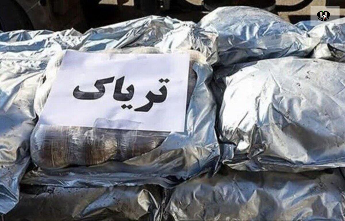 ناکامی قاچاقچی در انتقال ۳۱۶ کیلوگرم تریاک در داراب