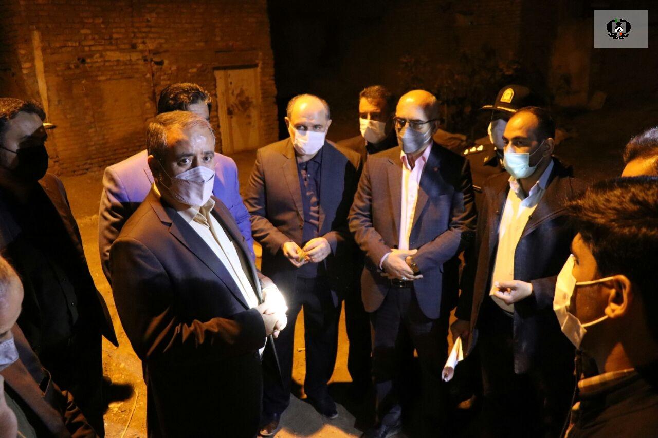 بازدید استاندار سمنان از مرکز نگهداری افراد آسیب دیده و محلات کم برخوردار و مناطق حاشیه ای