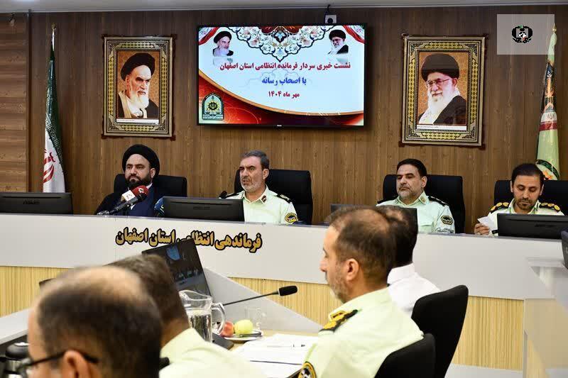کشف بیش از ۸ تُن انواع موادمخدر در استان اصفهان