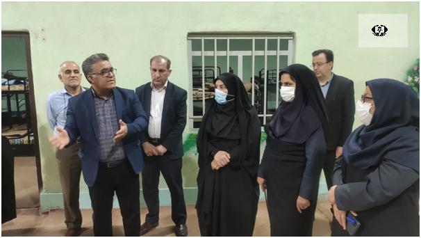 بازدید مدیرکل امور بانوان استانداری خوزستان از گرمخانه اهواز