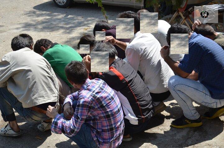 جمع آوری ۶۰ معتاد متجاهر در اراک