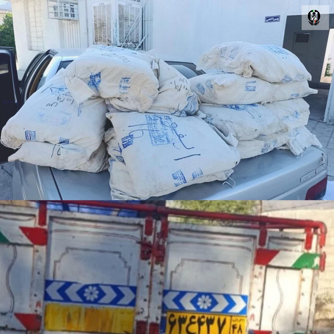کشف ۱۵۵ کیلو از تریاک در رستم