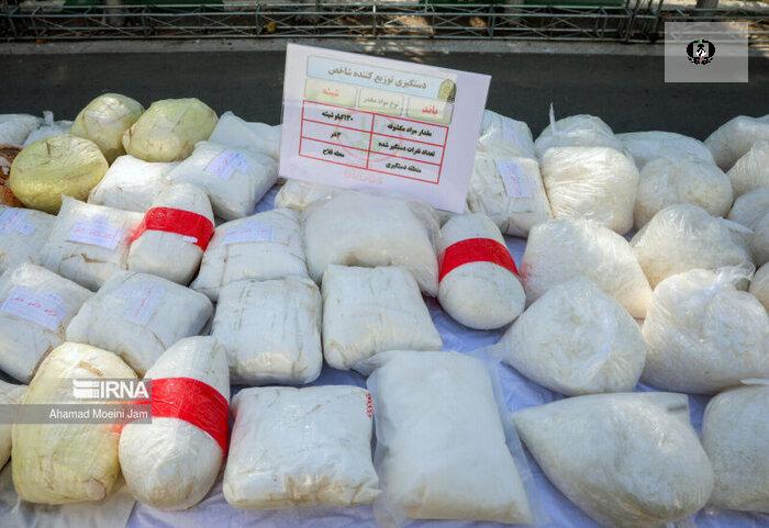 کشف افزون بر ۱۰ تُن موادمخدر در مازندران