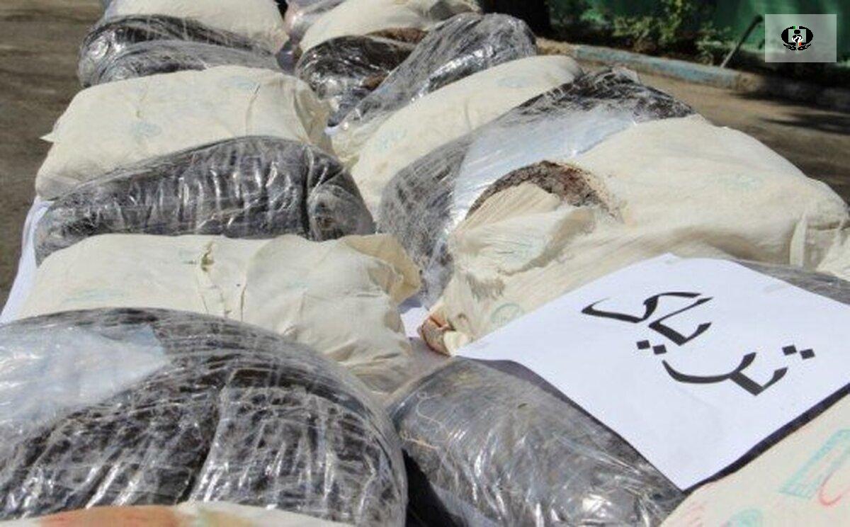 کشف ۳۴ کیلوگرم تریاک در یک کامیون