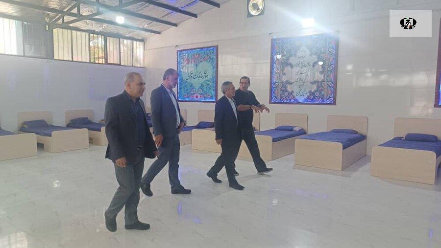 بازدید فرماندار شهرستان از کمپ ماده ۱۶