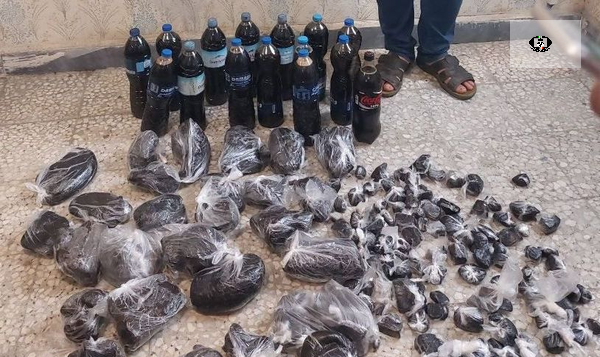 غافلگیری قاچاقچیان مواد مخدر در رشت