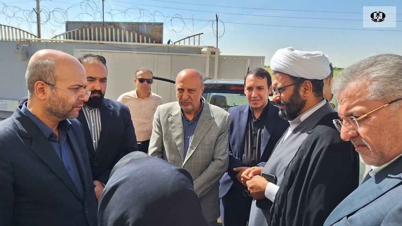 مسئولان استان قزوین از کمپ ماده 16 در شهر الوند بازدید کردند