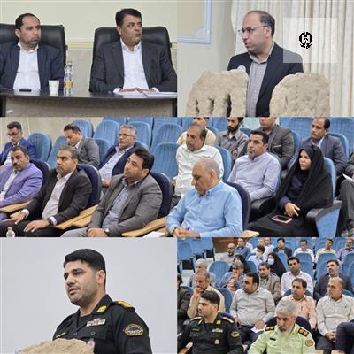 برگزاری جلسه شورای هماهنگی مبارزه با مواد مخدر شهرستان میناب