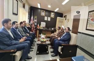 دیدار دبیر شورای هماهنگی مبارزه با مواد مخدر اردبیل با فرمانده مرزبانی استان