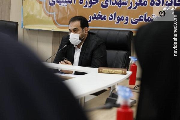 تجلیل از خانواده شهدای مبارزه با مواد مخدر استان خوزستان