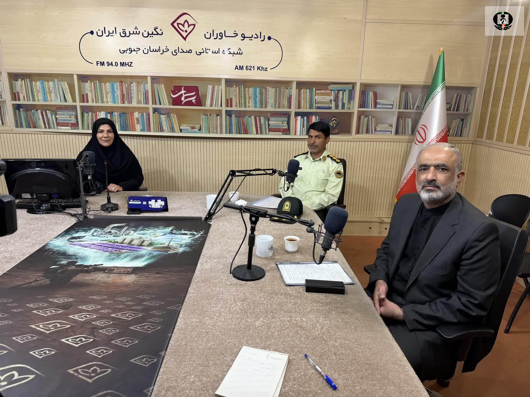 حضور دبیر شورای هماهنگی مبارزه با موادمخدر استان خراسان جنوبی در برنامه &laquo;پرسمان&raquo; صدا و سیمای استان